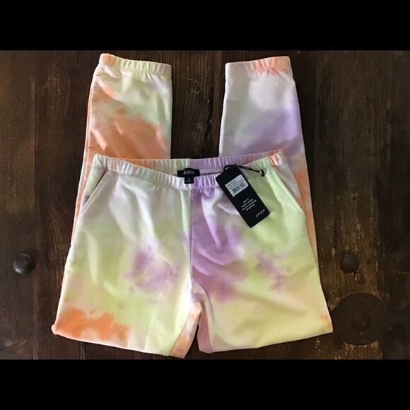 Wildfox Sherbet Wash Rory Tie Dye Joggers Sweatpants - Picture 10 of 11